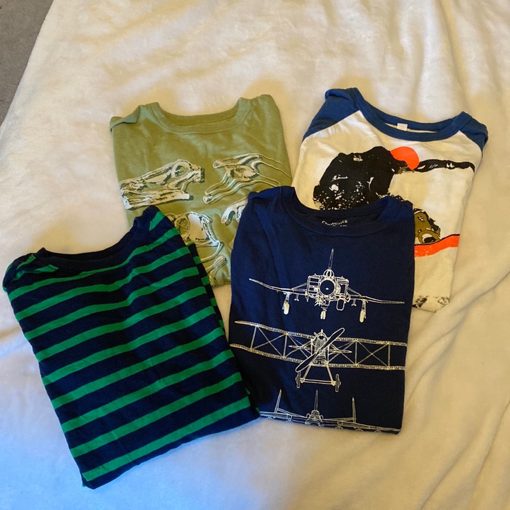 Lot of 4 L/S tee shirts